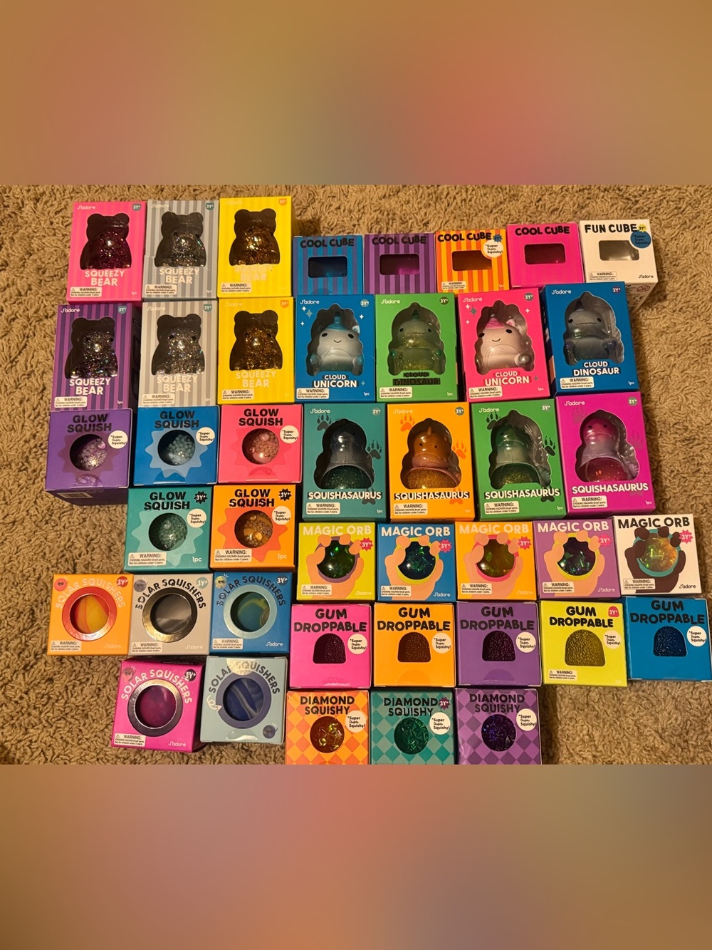 J’adore Squishy Lot-42 Pieces
